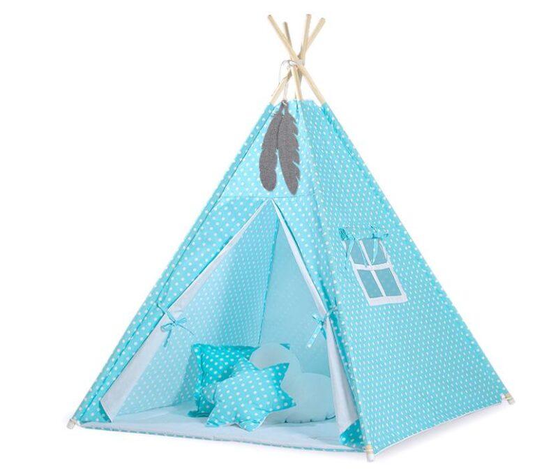 namiot_indianski_tipi-552_biale_grochy_na_turkusie_bobono (1 namiot_indianski_tipi-552_biale_grochy_na_turkusie_bobono (1