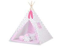 namiot_indianski_tipi-758_gwiazdki_czarne_z_rozowym_bobono (