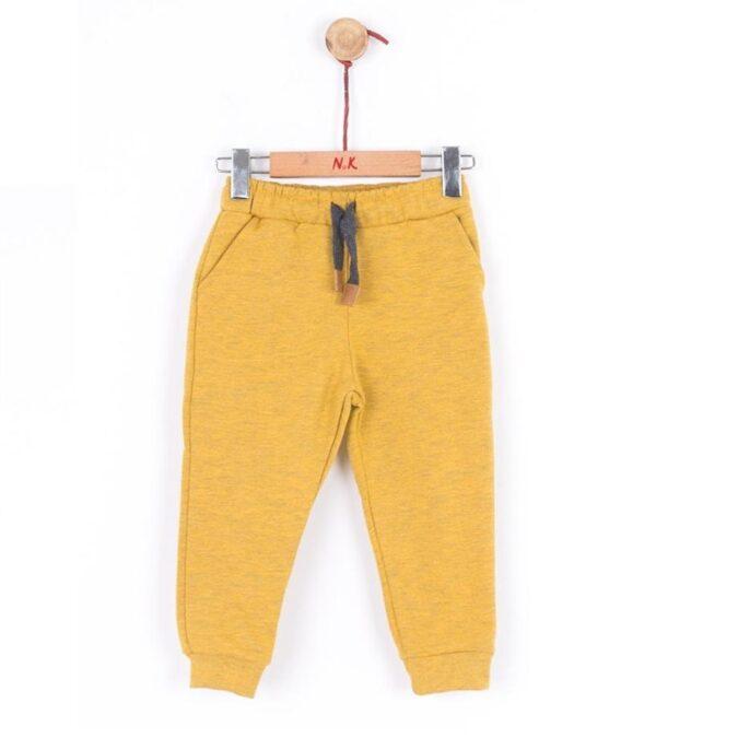 boy-pocket--laced-detailed-pants-front-rum